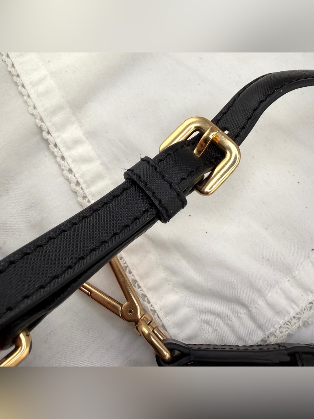 AUTHENTIC Prada purse strap. Black. - Picture 5 of 8